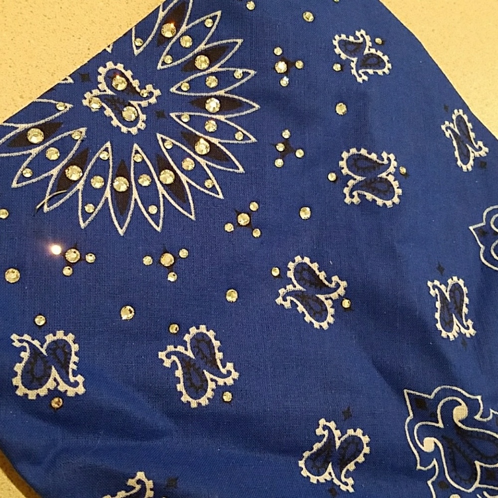 NWT Dust Bandit BLING bandanna